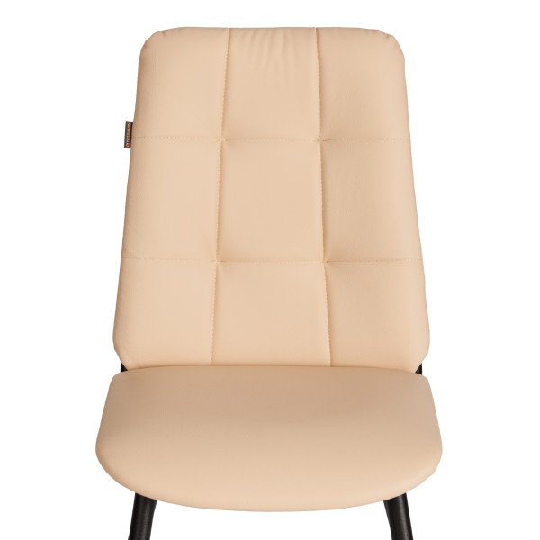 Стул обеденный Asti TREND, экокожа, бежевая, 47х54х86 см фото № 6