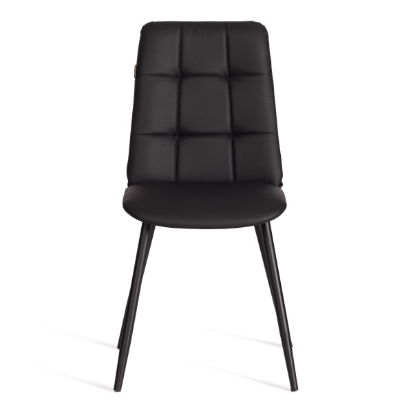 Стул обеденный Asti TREND, экокожа, черная, 47х54х86 см фото № 5