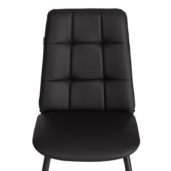 Стул обеденный Asti TREND, экокожа, черная, 47х54х86 см фото № 6