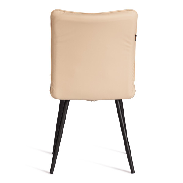 Стул обеденный Bari LT, экокожа, бежевая, 41х55х89 см фото № 4