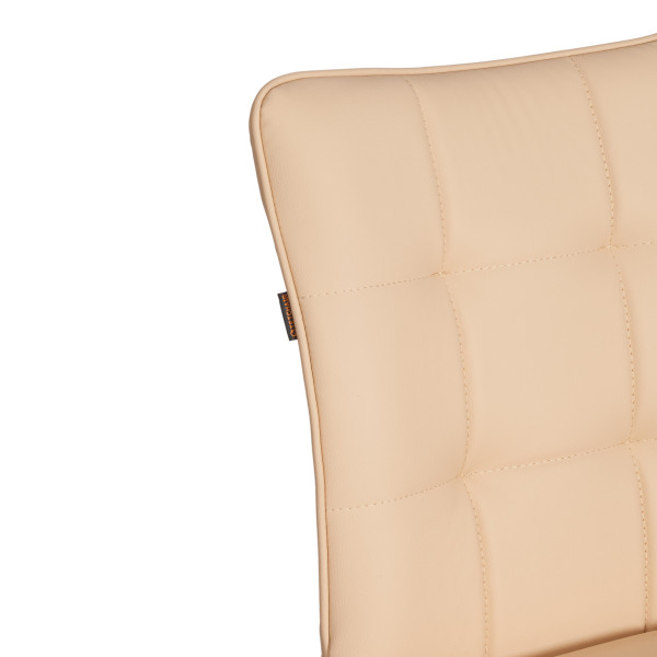 Стул обеденный Bari LT, экокожа, бежевая, 41х55х89 см фото № 8