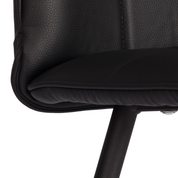 Стул обеденный Bari LT, экокожа, черная, 41х55х89 см фото № 9