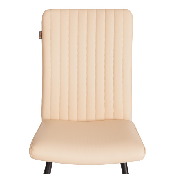 Стул обеденный Monte Carlo TREND, экокожа, бежевая, 49х51х93 см фото № 6