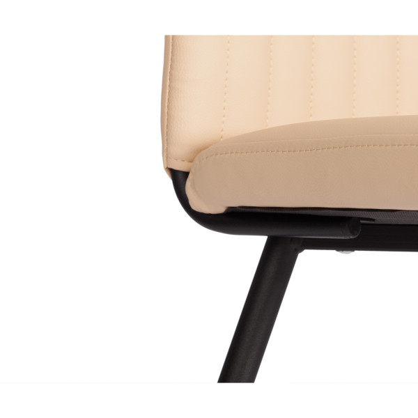 Стул обеденный Monte Carlo TREND, экокожа, бежевая, 49х51х93 см фото № 9