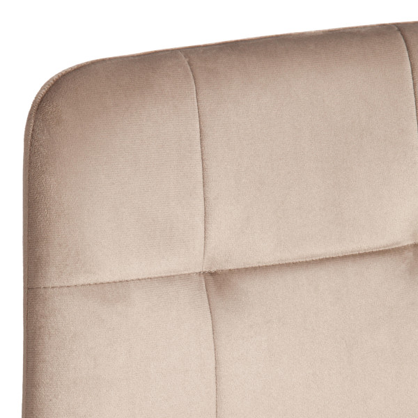 Стул CHILLY (mod. JSC-220) Велюр/металл , 44,5х52,5х88 см, Beige (бежевый) HLR8 / белый фото № 8