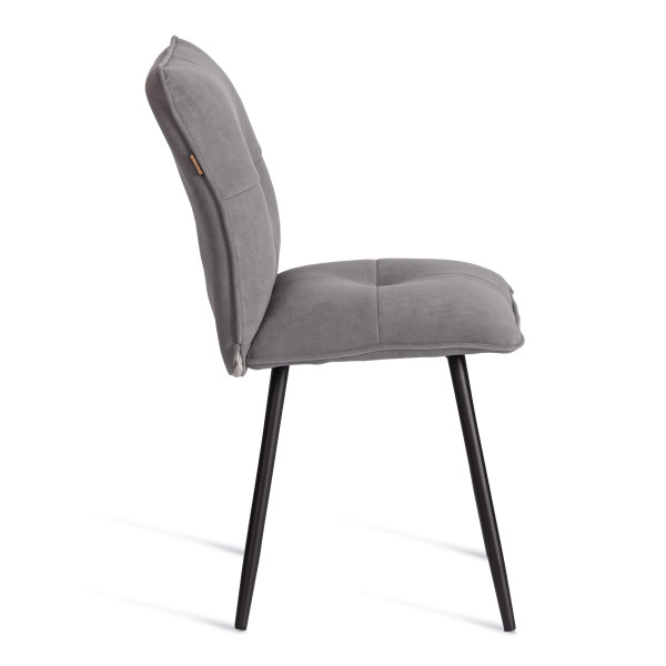 Стул обеденный Sweet LT, флок , серый/черный, 29, 41х55х88 см фото № 2