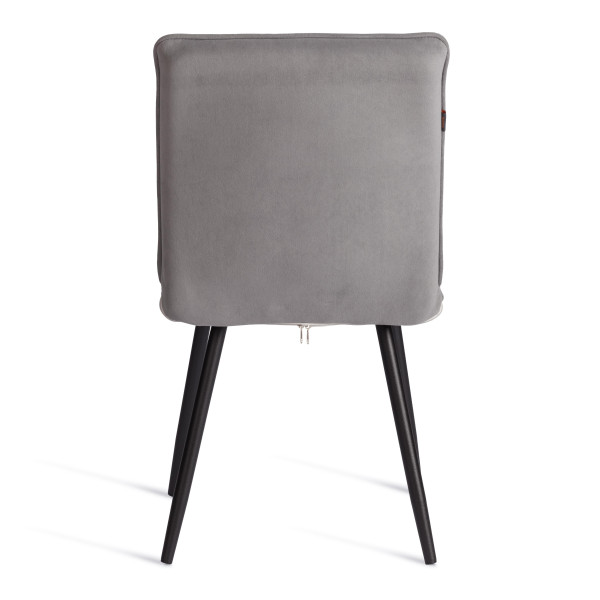 Стул обеденный Sweet LT, флок , серый/черный, 29, 41х55х88 см фото № 4