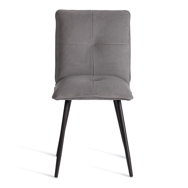 Стул обеденный Sweet LT, флок , серый/черный, 29, 41х55х88 см фото № 5