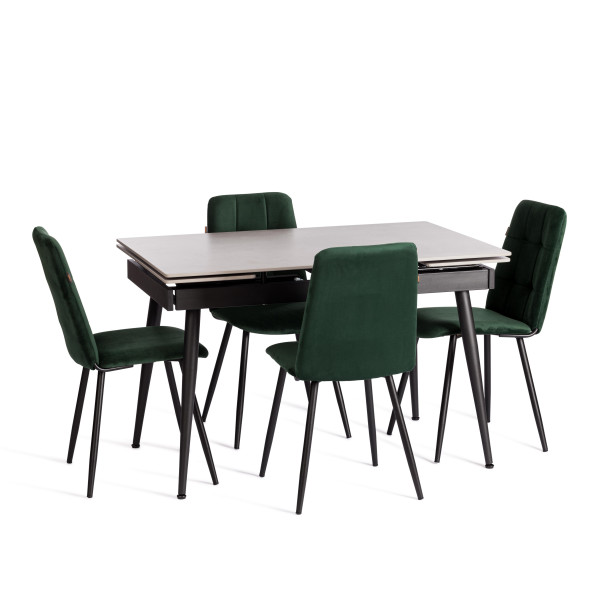 Стул обеденный Asti TREND, велюр, Deep Forest (изумруд), 47х54х86 см фото № 10