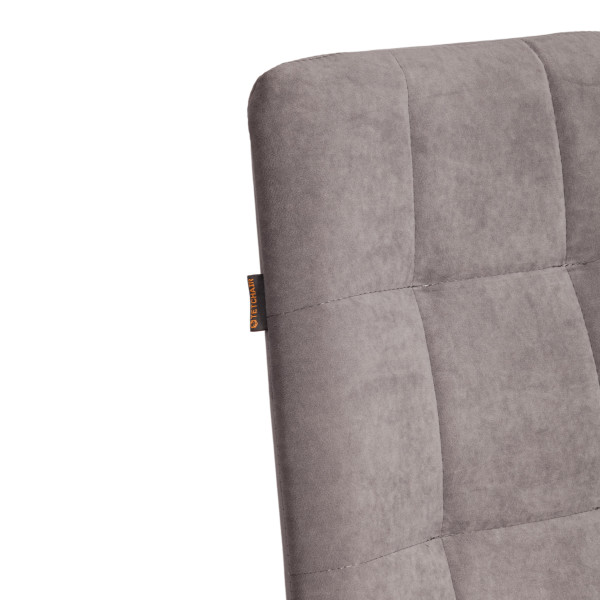 Стул обеденный Asti TREND, флок , серый/чёрный, 29, 47х54х86 см фото № 8