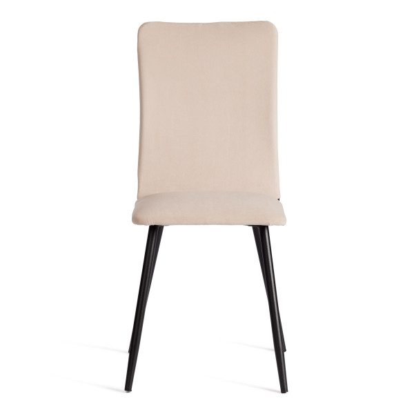 Стул обеденный La Rousse NEW, флок , бежевый/черный, 7, 45x55x93 см фото № 5