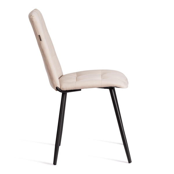 Стул обеденный Asti велюр, молочный/черный, (Porsche 2) фото № 2