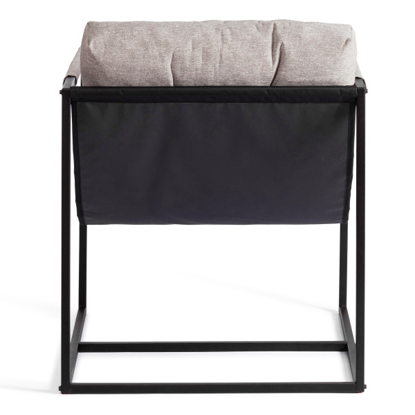 Кресло Charli/Чарли рогожка, серо-бежевый, 3M 16/2, 70х70х84 см фото № 7