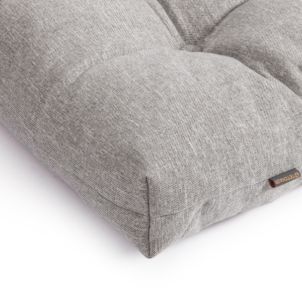 Кресло Charli/Чарли рогожка, серо-бежевый, 3M 16/2, 70х70х84 см фото № 16