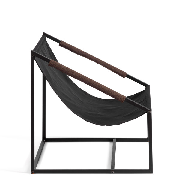 Кресло Charli / Чарли без подлокотника рогожка, коричневый, 3М7-147, 70х70х84 см фото № 4