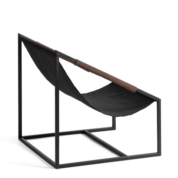 Кресло Charli / Чарли без подлокотника рогожка, коричневый, 3М7-147, 70х70х84 см фото № 6