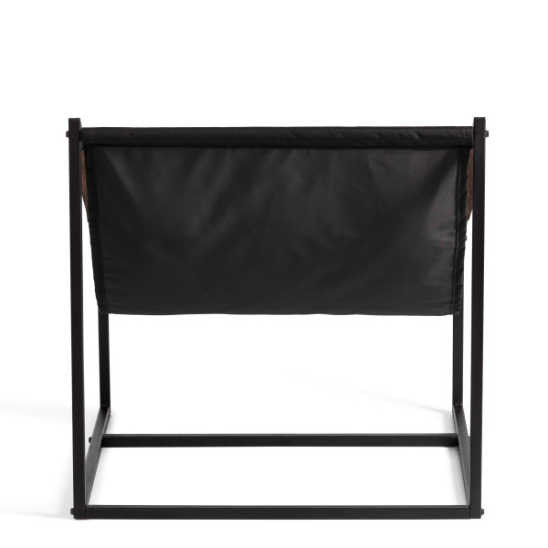 Кресло Charli / Чарли без подлокотника рогожка, коричневый, 3М7-147, 70х70х84 см фото № 8