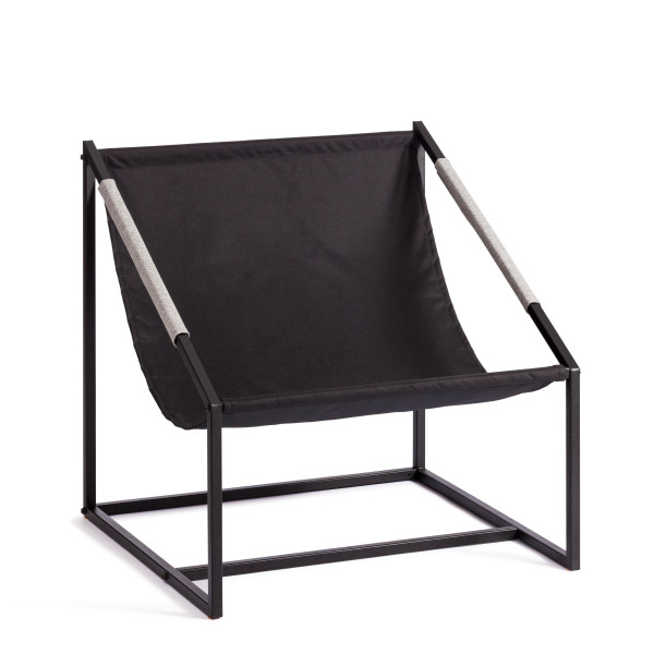 Кресло Charli / Чарли без подлокотника рогожка, серо-бежевый, 3M 16/2, 70х70х84 см фото № 2