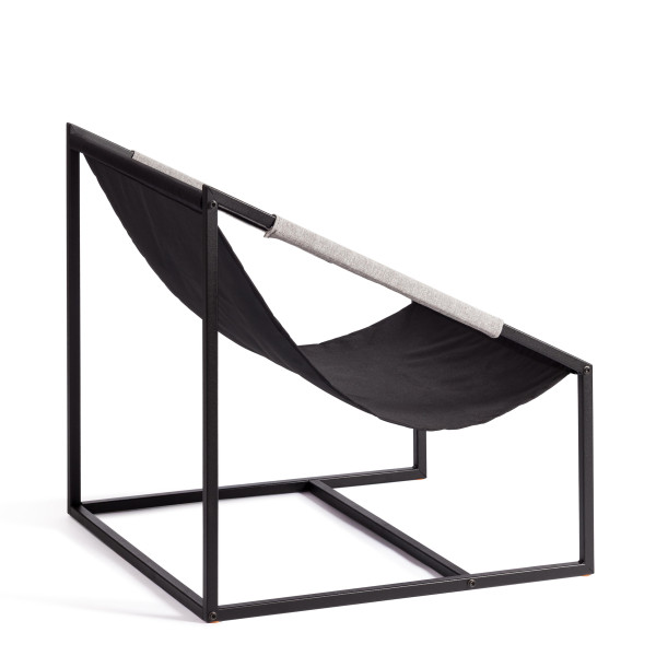 Кресло Charli / Чарли без подлокотника рогожка, серо-бежевый, 3M 16/2, 70х70х84 см фото № 6