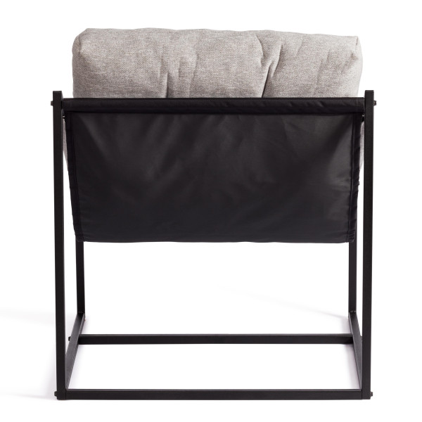 Кресло Charli / Чарли без подлокотника рогожка, серо-бежевый, 3M 16/2, 70х70х84 см фото № 7