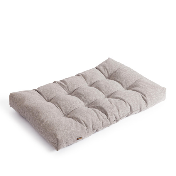 Кресло Charli / Чарли без подлокотника рогожка, серо-бежевый, 3M 16/2, 70х70х84 см фото № 15