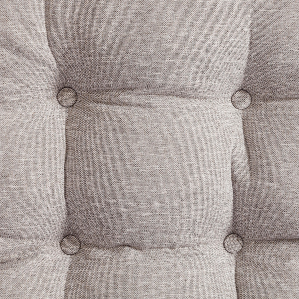 Кресло Charli / Чарли без подлокотника рогожка, серо-бежевый, 3M 16/2, 70х70х84 см фото № 17