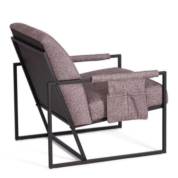 Кресло Charli LUX/Чарли Люкс велюр/букле, VT shape wood rose, 70х80х82 см фото № 3