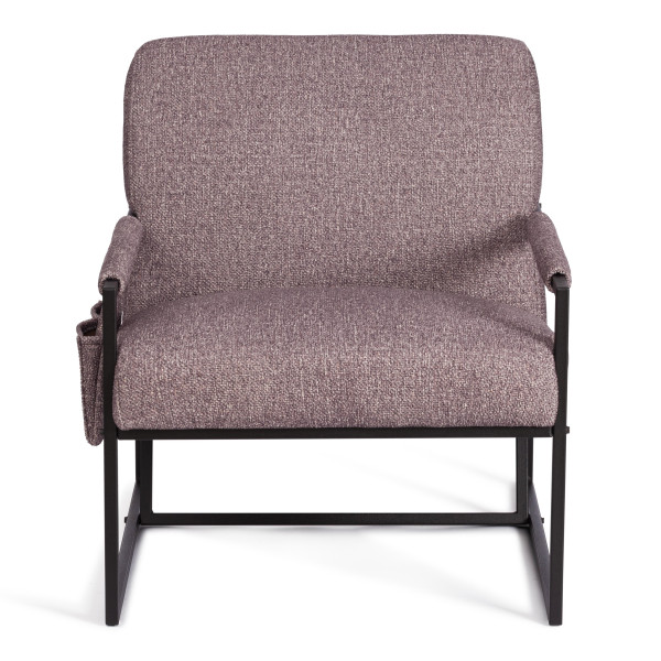 Кресло Charli LUX/Чарли Люкс велюр/букле, VT shape wood rose, 70х80х82 см фото № 5