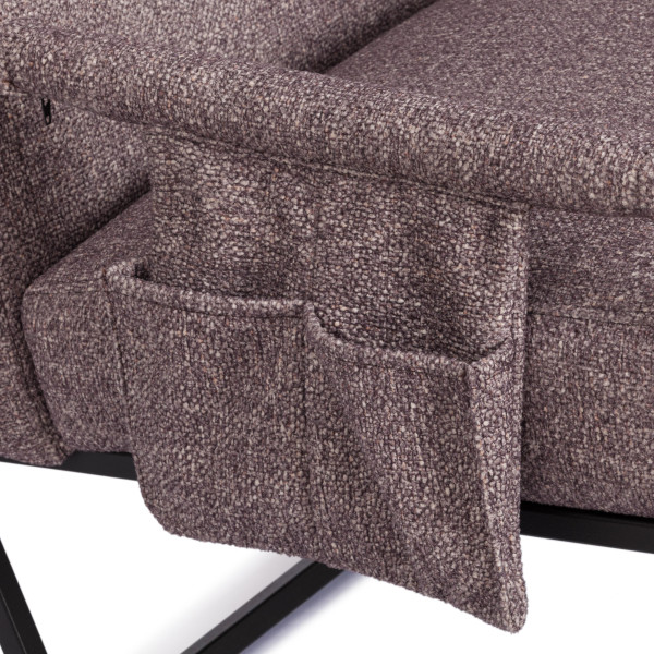 Кресло Charli LUX/Чарли Люкс велюр/букле, VT shape wood rose, 70х80х82 см фото № 9