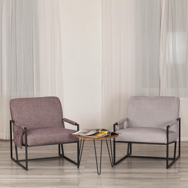 Кресло Charli LUX/Чарли Люкс велюр/букле, VT shape wood rose, 70х80х82 см фото № 14