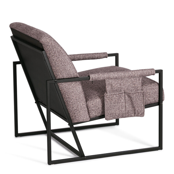 Кресло Charli LUX/Чарли Люкс велюр/букле, VT shape wood rose, 70х80х82 см фото № 3