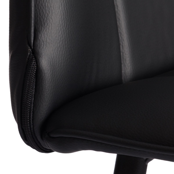 Полубарный стул  Bari/Бари экокожа , черный, 42х55х99 см фото № 9