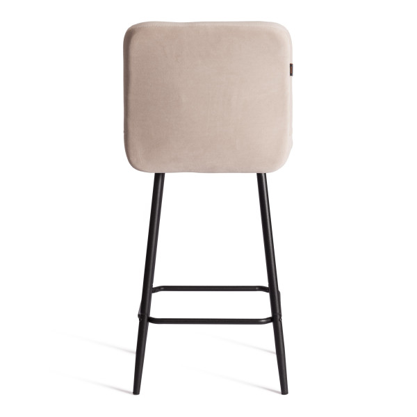 Полубарный стул  Medeo/Медео велюр, бежевый, 7, 42х56х102 см фото № 4