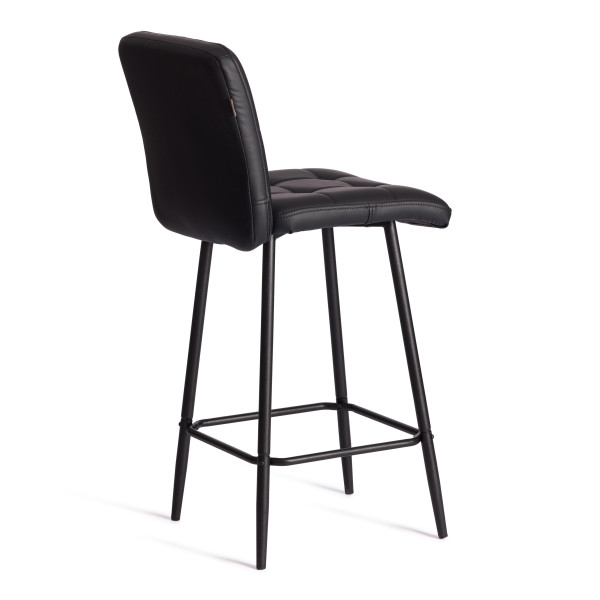 Полубарный стул  Medeo/Медео экокожа , черный, 42х56х102 см фото № 3