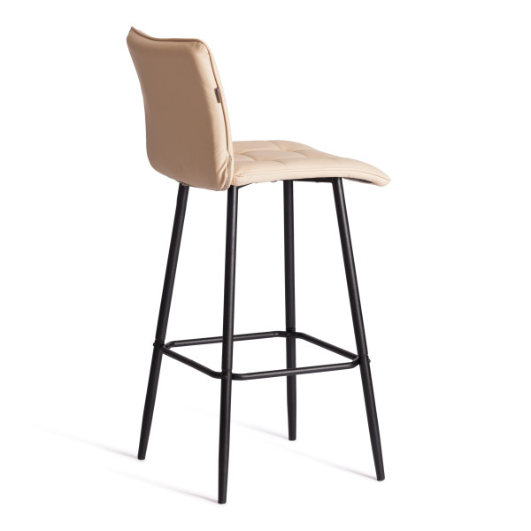 Барный стул  Bari/Бари экокожа , бежевый, 45х56х110 см фото № 3
