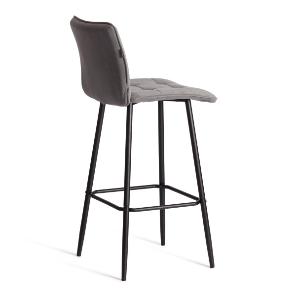 Барный стул  Bari/Бари велюр, серый, 29, 45х56х110 см фото № 3