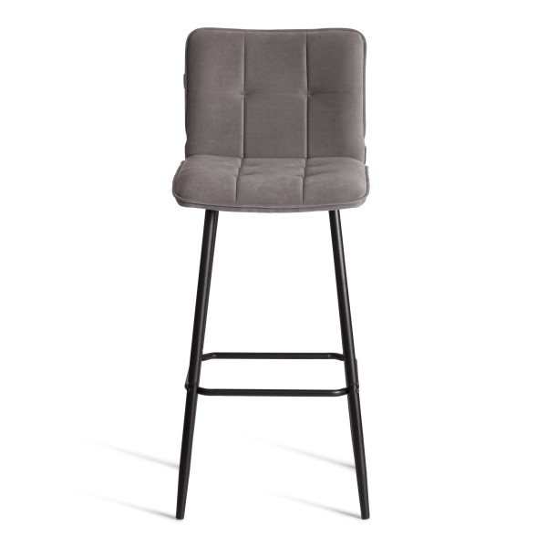Барный стул  Bari/Бари велюр, серый, 29, 45х56х110 см фото № 5
