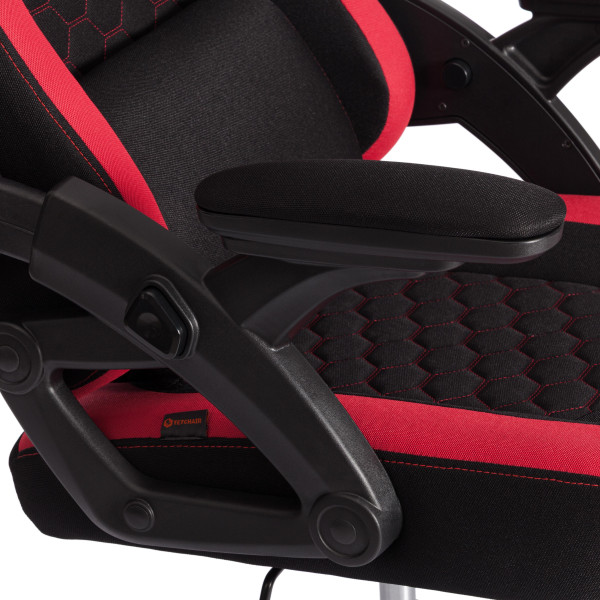 Кресло iShark ткань, черный / красный фото № 9