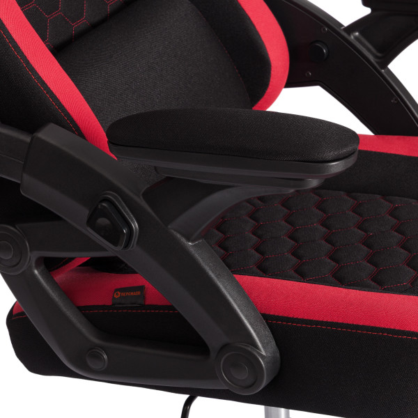 Кресло iShark ткань, черный / красный фото № 10