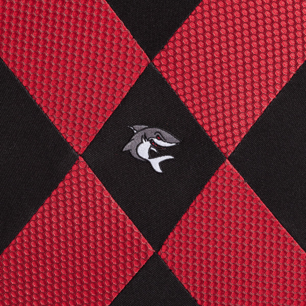 Кресло iShark ткань, черный / красный фото № 13