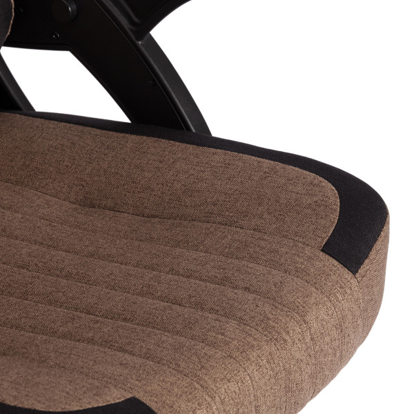 Кресло iWolf ткань, черный/коричневый фото № 11