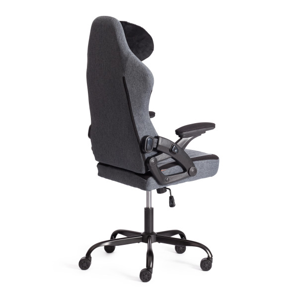 Кресло iWolf ткань, черный/серый фото № 5