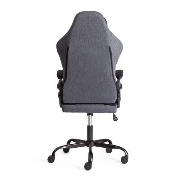 Кресло iWolf ткань, черный/серый фото № 6