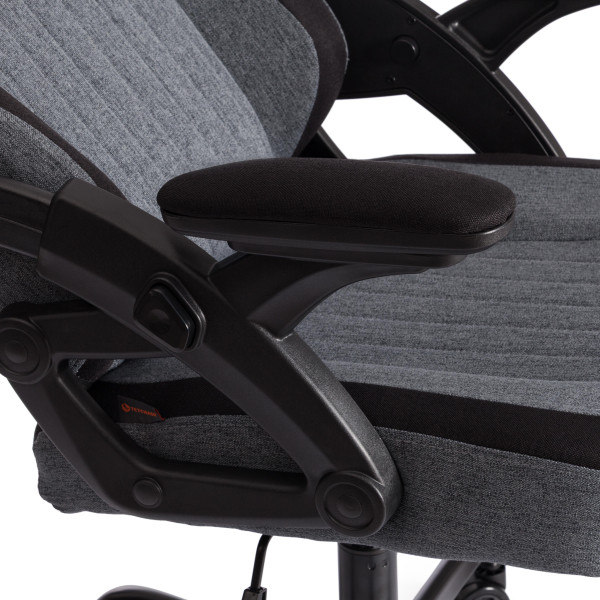 Кресло iWolf ткань, черный/серый фото № 10