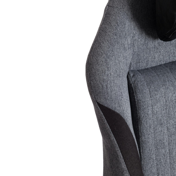 Кресло iWolf ткань, черный/серый фото № 16