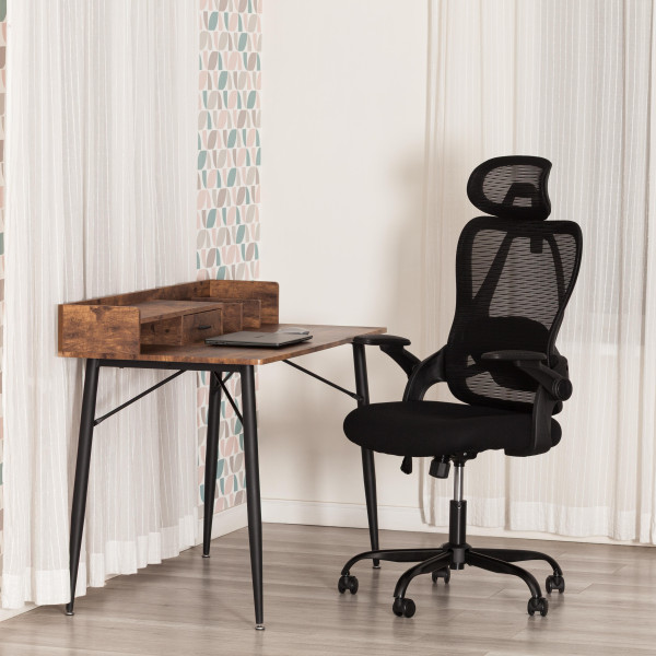 Кресло Invite ткань, черный фото № 20