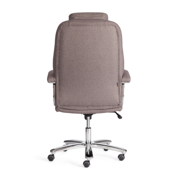 Кресло TRUST ткань рогожка Nice, мокко (серо-бежевая) фото № 4