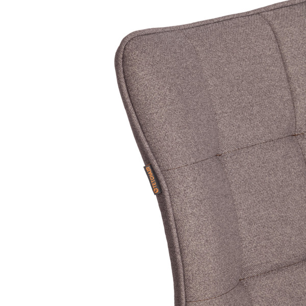 Кресло ONE ткань рогожка Nice, мокко (серо-бежевая) фото № 8