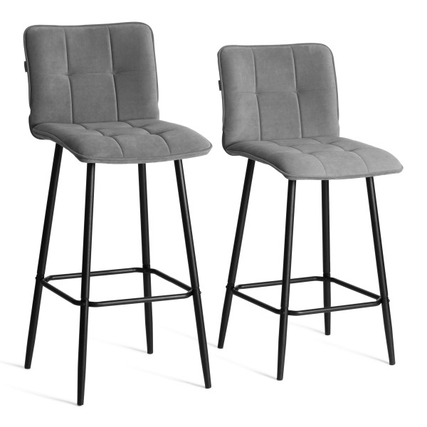 Барный стул  Medeo/Медео велюр, бежевый, 7, 45х56х113 см фото № 14