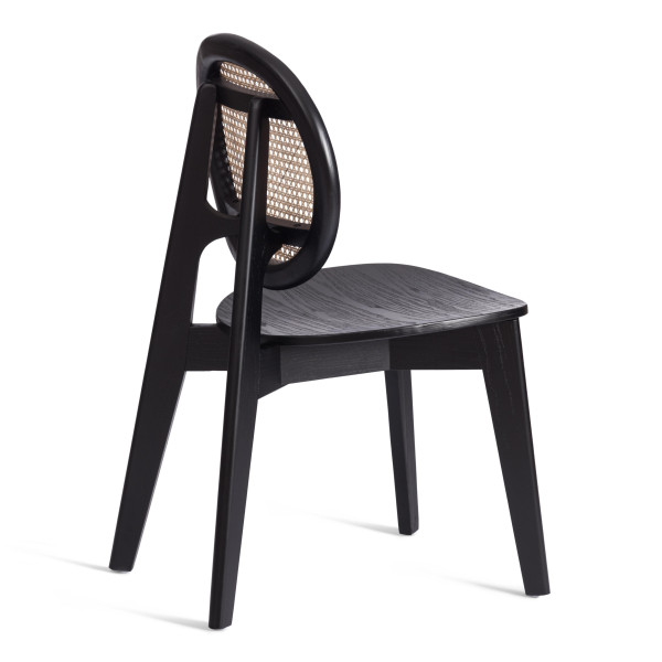 Стул FENRIR (mod.XMS-CB2902) дерево вяз, 42х45х85 см, черный фото № 3